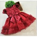 heißer Verkauf Baby Mädchen Winter Kleid / dickes Kleid Pelz Kleid für Winter Mädchen tragen